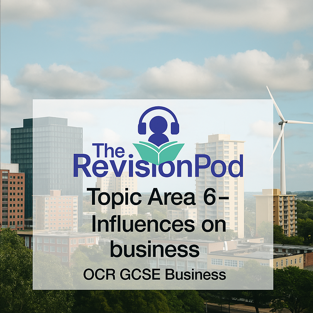 Topic Area 6 - Influences on Business